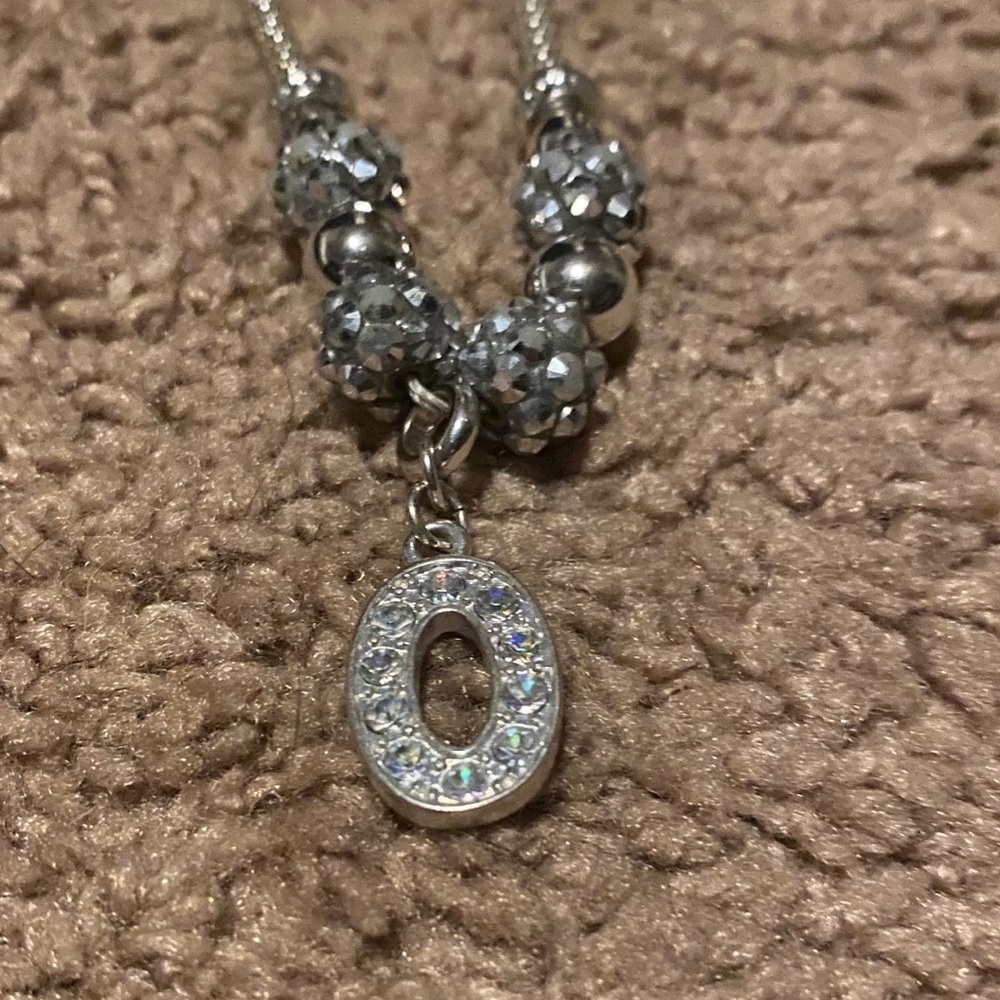 Justice Girls “O” initial Necklace